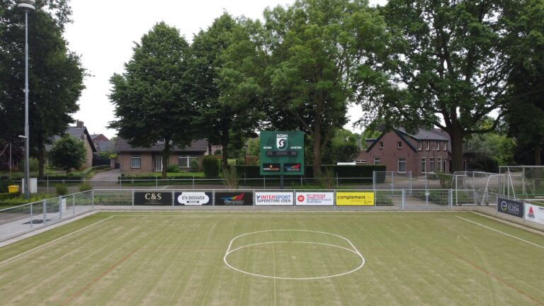 Aanleggen korfbalveld