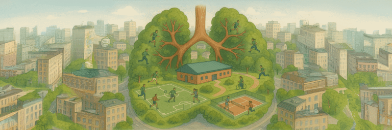 Sportaccommodatie, duurzaamheid De sportaccommodatie als hoeksteen van de samenleving